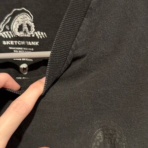 Sketch Tank Women's Black Long Sleeve Tee